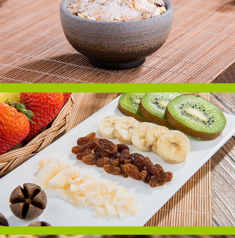 贝氏 红枣椰子水果混合燕麦片 428g