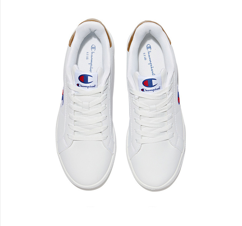 champion/冠军 小logo休闲小白鞋 金色