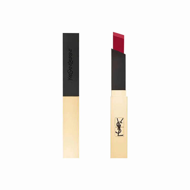 ysl/圣罗兰 小金条哑光方管细管口红 #23 mystery red
