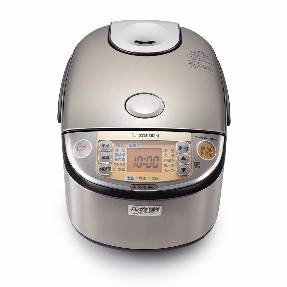 象印 日本原装四段压力电饭锅贵铂微粒涂层内锅压力ih电饭煲 np-hr